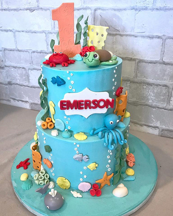 Under the sea cake